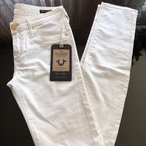 NWT True Religion Women Skinny Jeans size 30”
